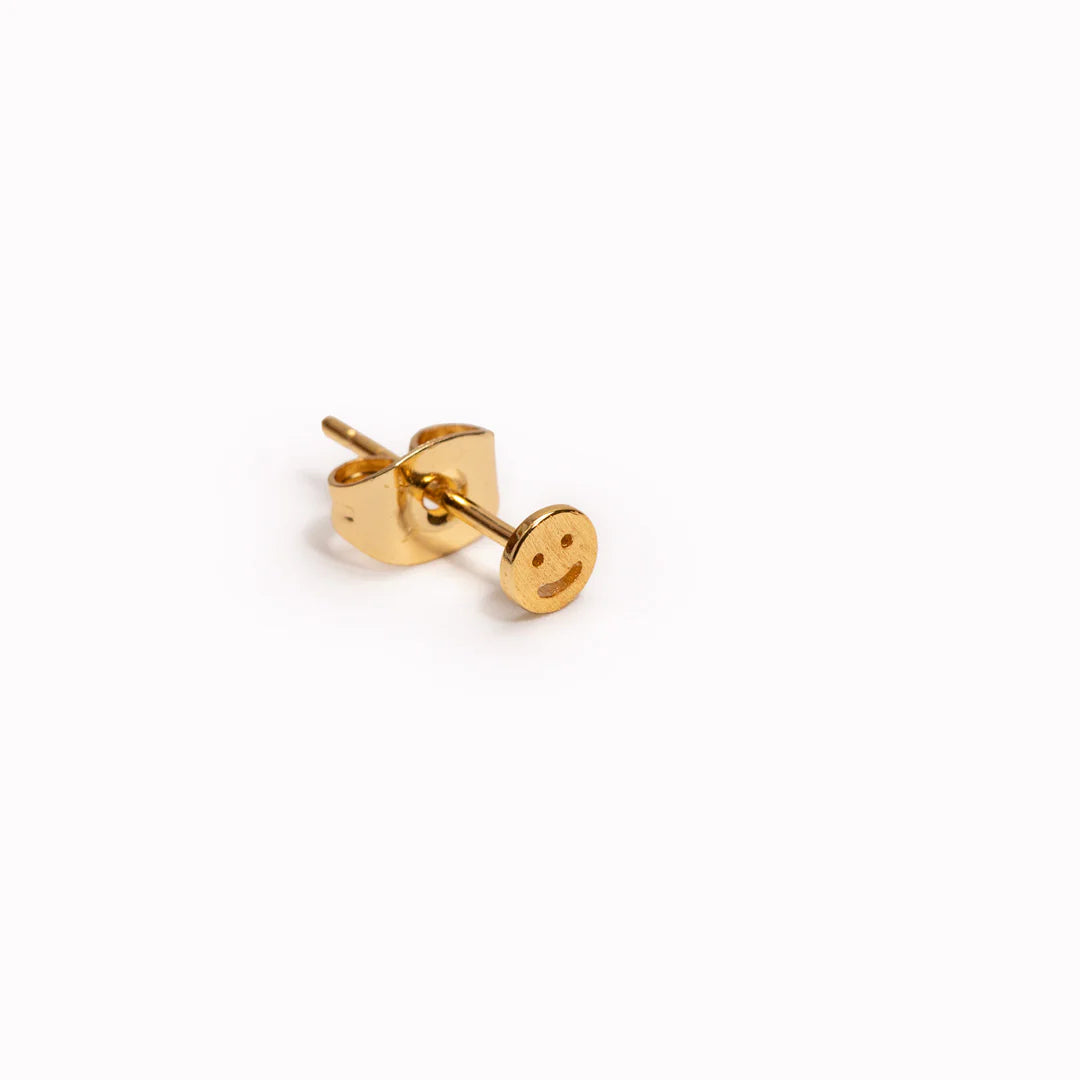 Smiley 1 Pcs - Gold Plated