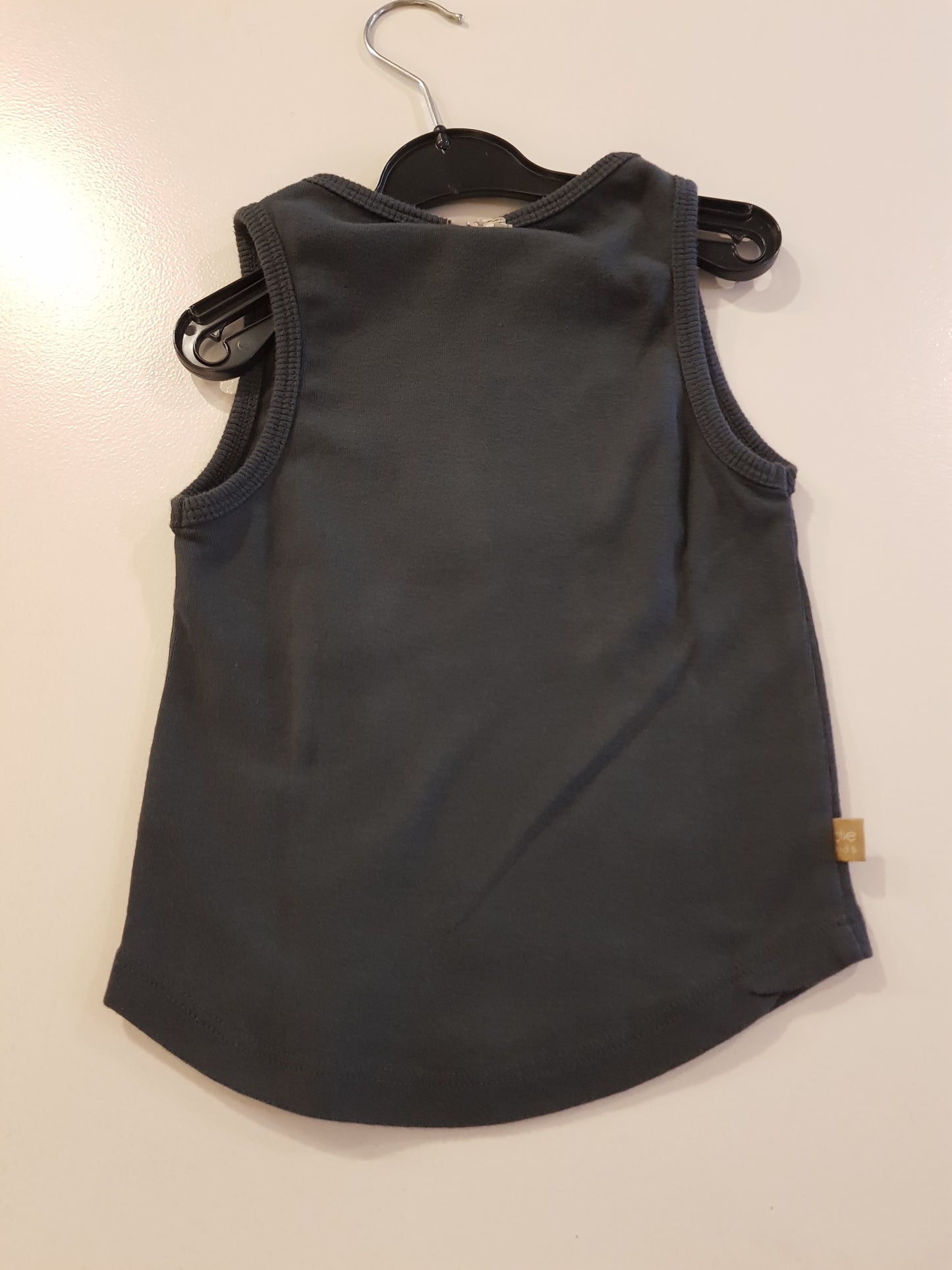 OUTLET - Tank Top - The Serengeti - Washed Black
