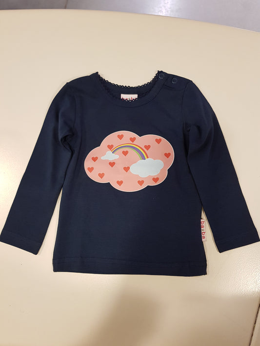 OUTLET - T-shirt Rainbow - Navy