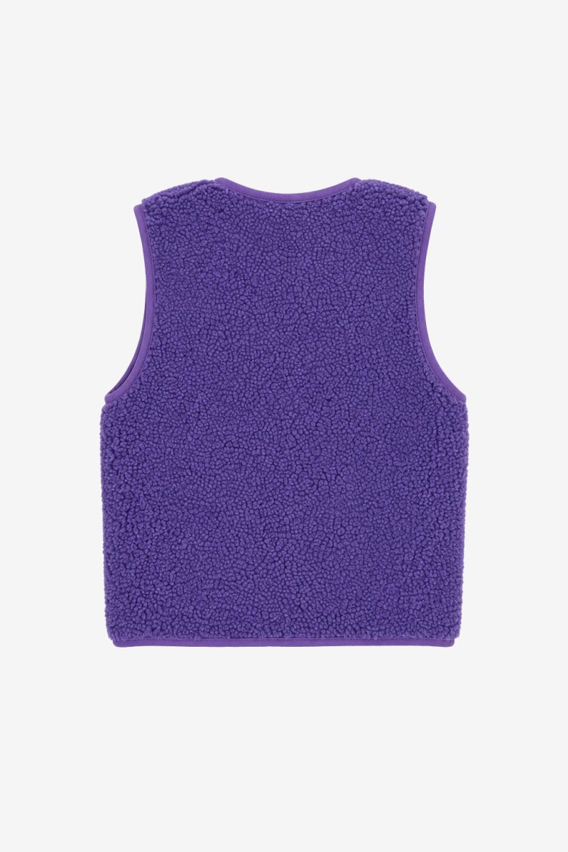 Teddy chapter gilet chive blossom