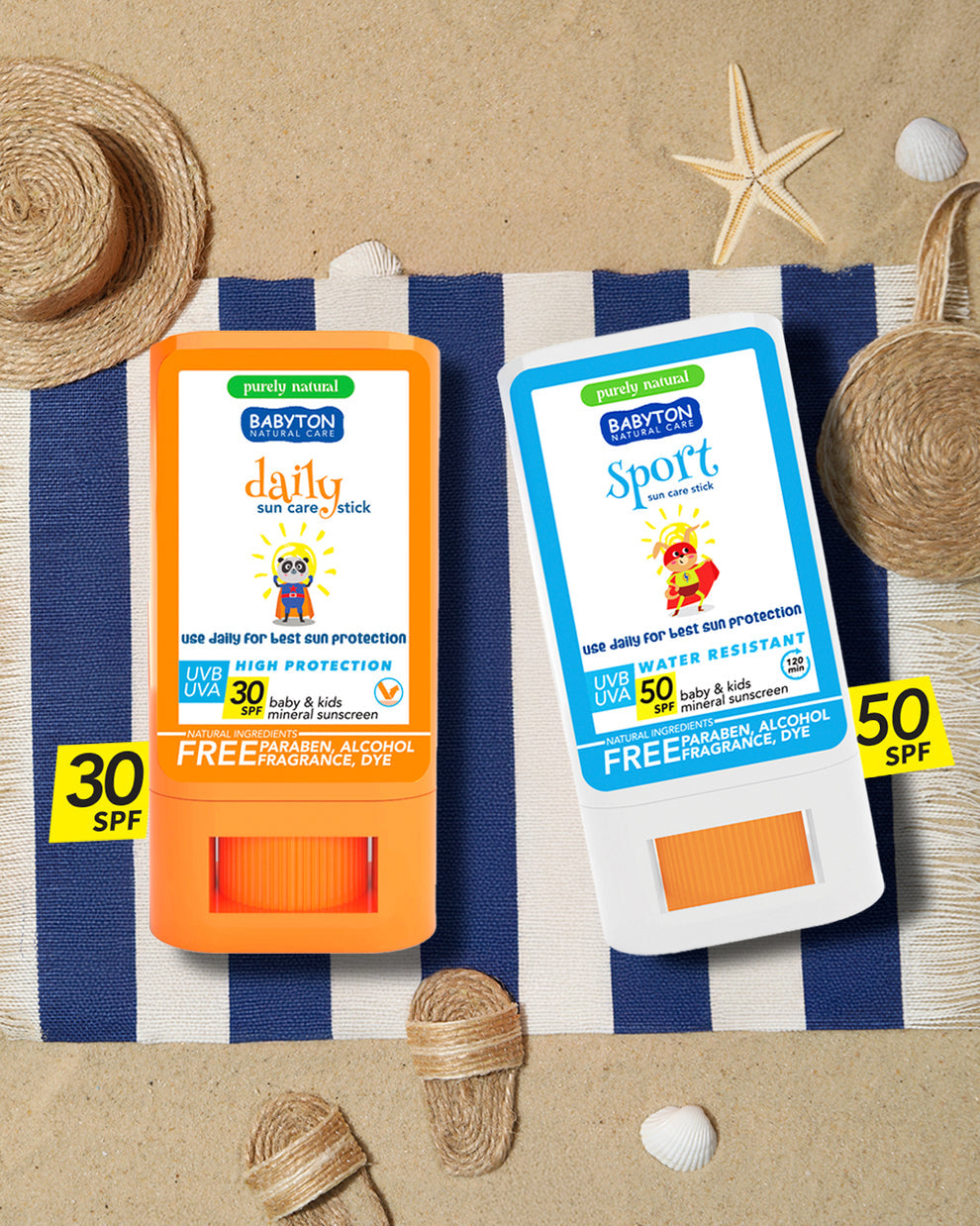 Natuurlijke Zonnecréme Stick SPF30