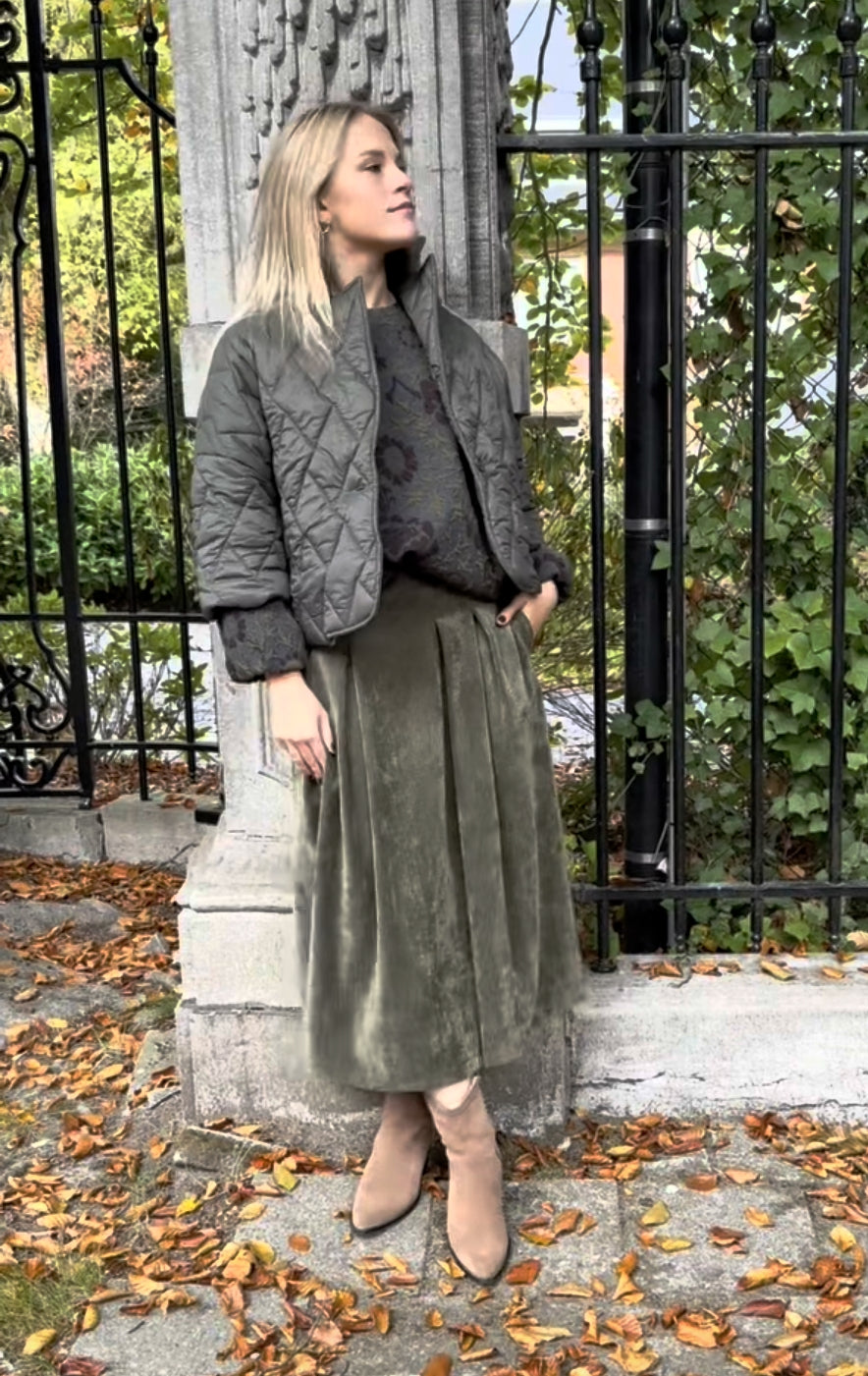 Skirt Saren - Kaki