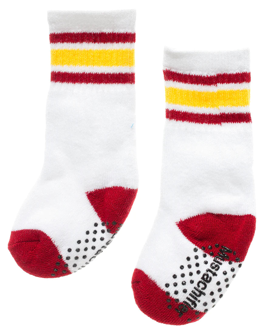 Knee High Baby Socks - Red