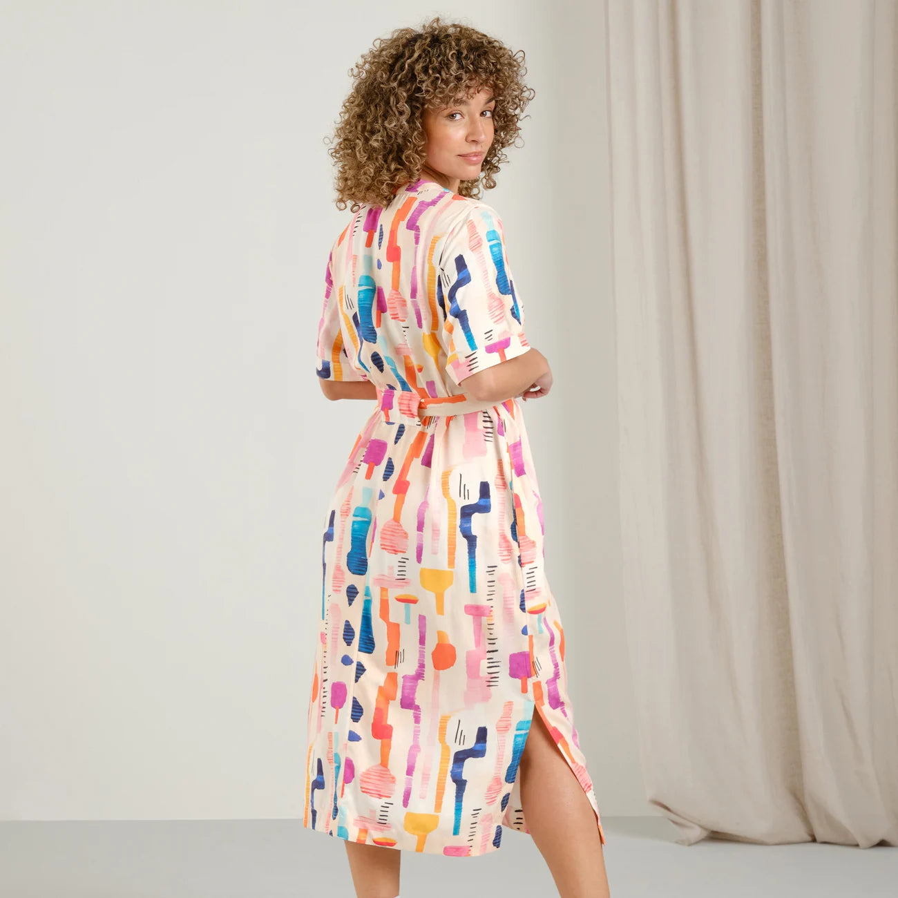 Dress - Kallvik Summer - Abstract Multi Color