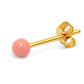 Color Ball - 1 Pcs - Enamel/Burnt Coral