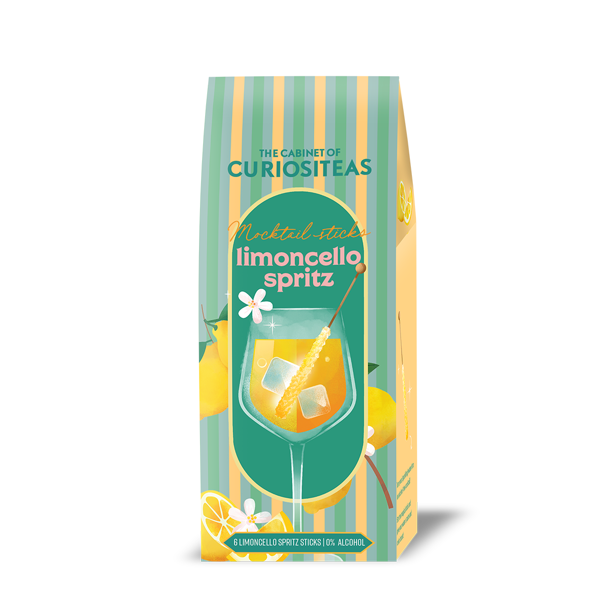 Mocktail Sticks Limocello 6 Sticks In One Box