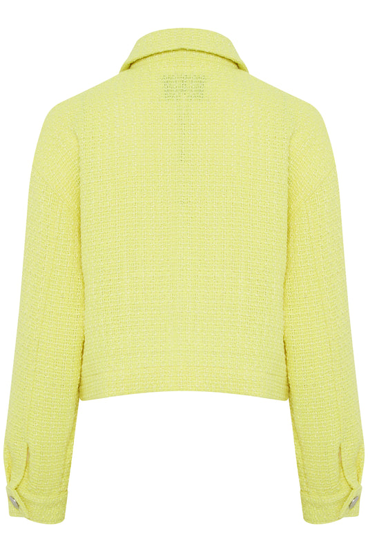 Bydadena Jacket Boucle - Sunny Lime