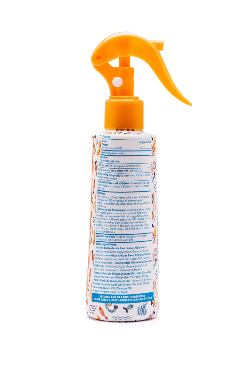 Natuurlijke Minerale Zonnecréme Daily Spray - 200ml
