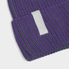 Beanie Narvik - Brioche Purple/Green