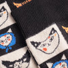 Socks Sigtuna - Cat - Bingo Black