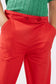 NOOS - Pantalón de niña recto botones rojo - 43409