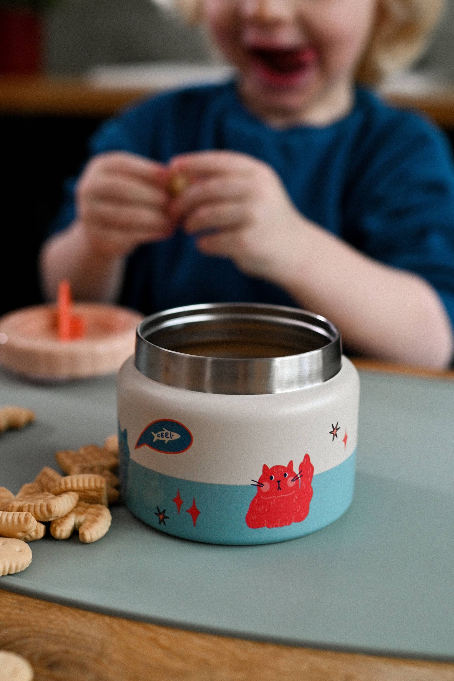 Kids Thermo Food Jar Meowtiful Cats 500ml