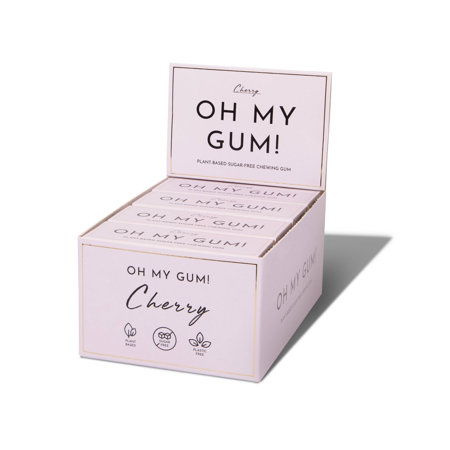 OH MY GUM! - CHERRY CHEWING GUM