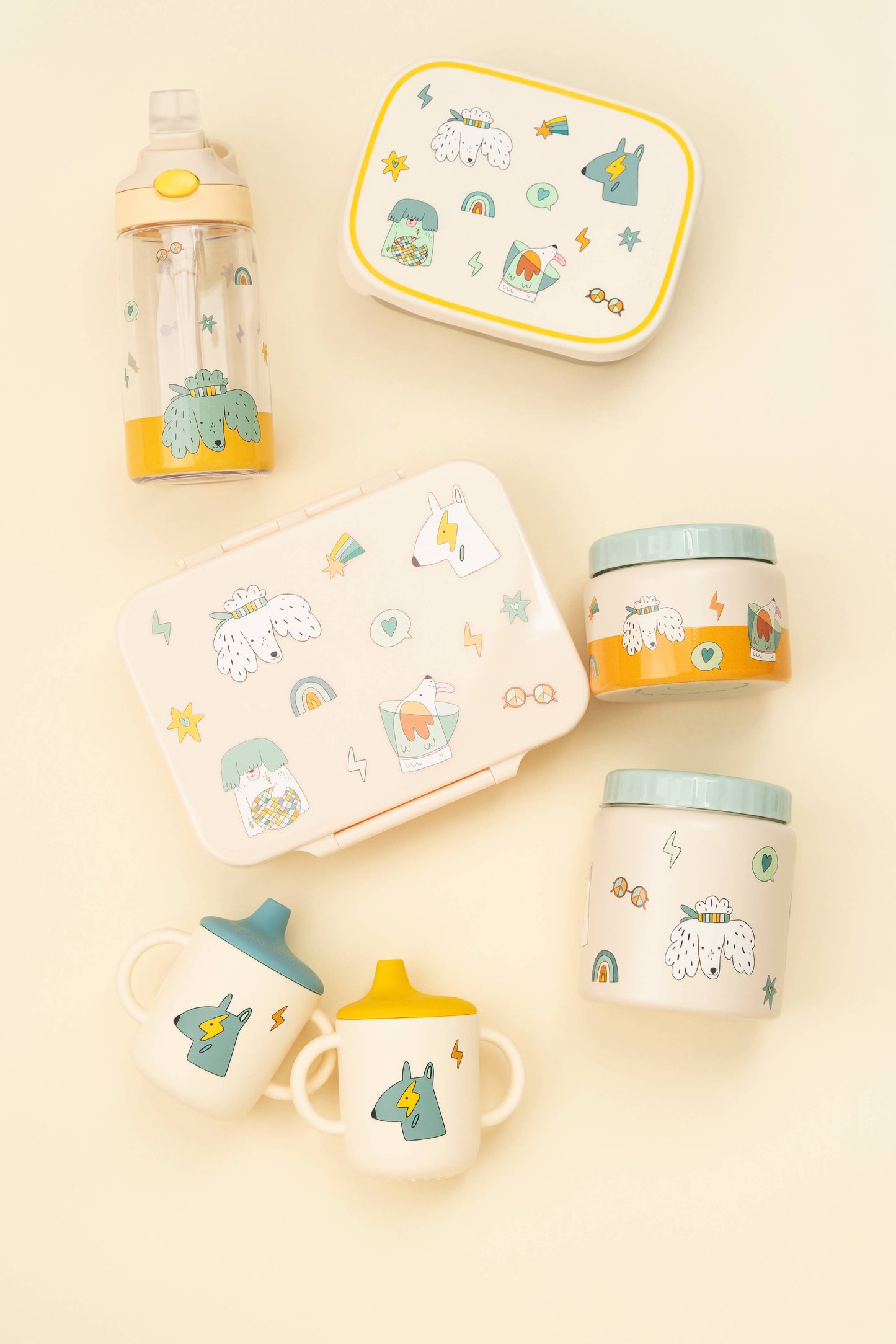 Kids Thermo Food Jar Funky Dogs 350ml