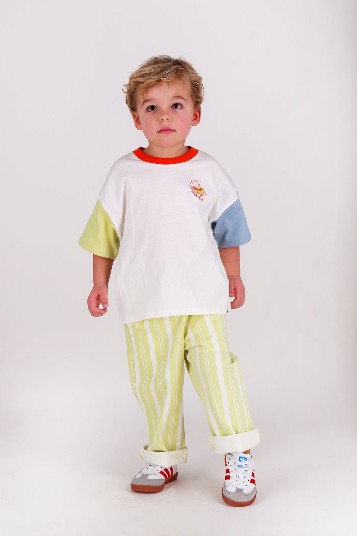 Pants Atlas Green stripes