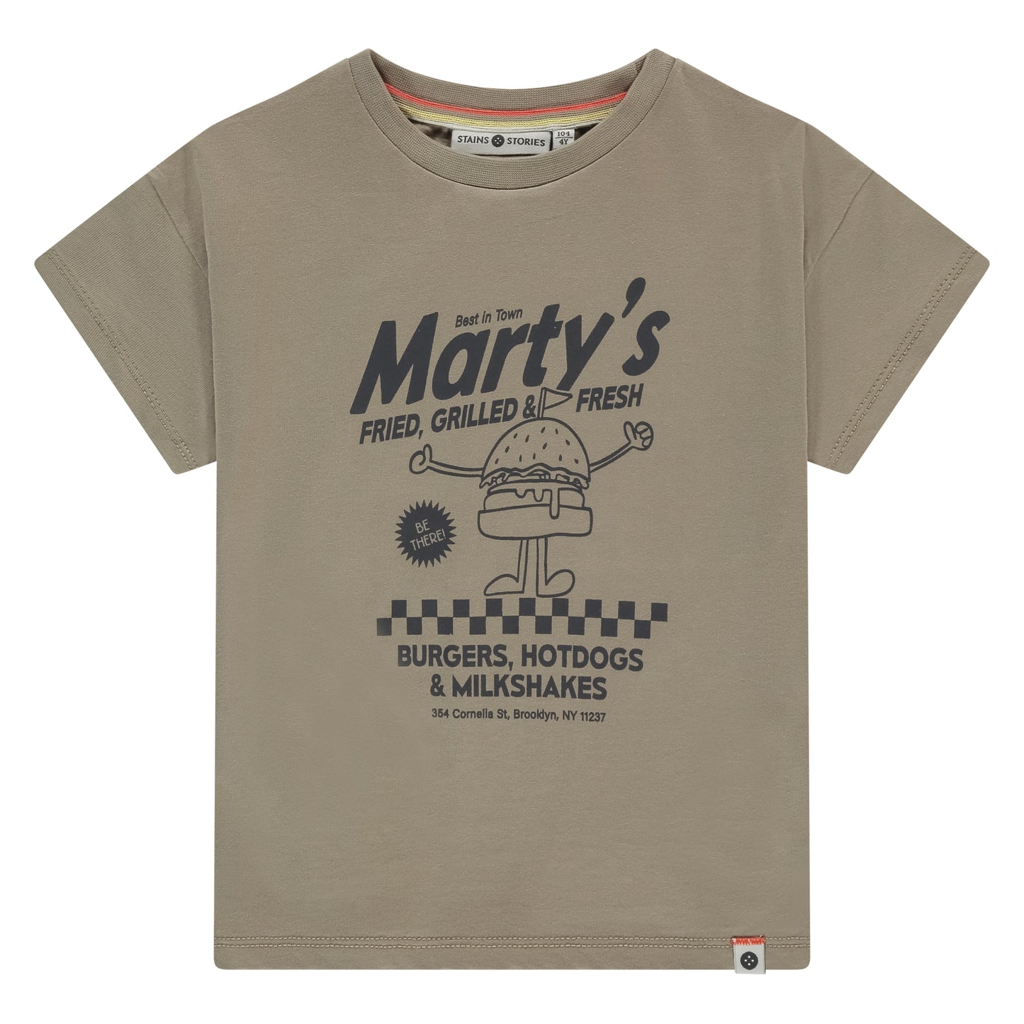 T-shirt short sleeve sand