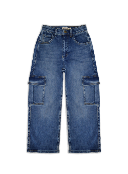 OUTLET - Cargodnm Mid-Blue-Wash