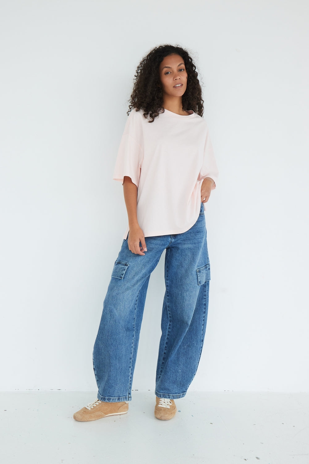 T-shirt rose clair