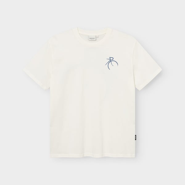 T-shirt Stockholm Painted side bike Off-white