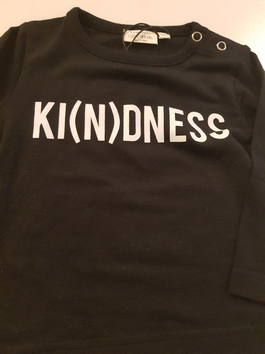 OUTLET - Longsleeve - Ki(n)dness - Black