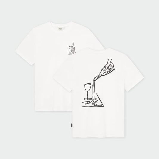 T-shirt Stockholm Pour Some White GOTS