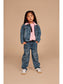 Denim paperback Blue spotted