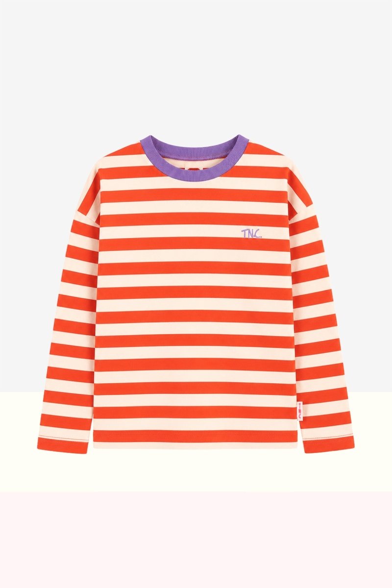 Lou Longsleeve burn ochre stripe