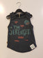 OUTLET - Tank Top - The Serengeti - Washed Black
