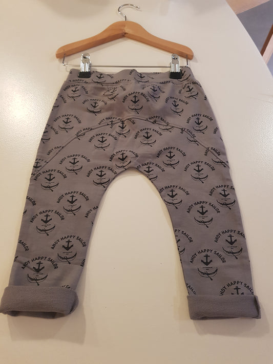 OUTLET - Happy Sailor Lucas - Baby Pants - Dark Grey