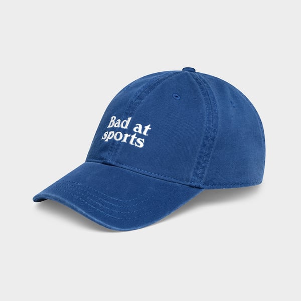 Soft Cap Slussen Bad At Sports Royal Blue