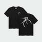 T-shirt Stockholm Painted side bike Black