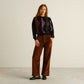 Sweater Arendal - Wavy stripe multi color