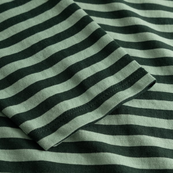Top Humledal - Stripes dark green / Granite green