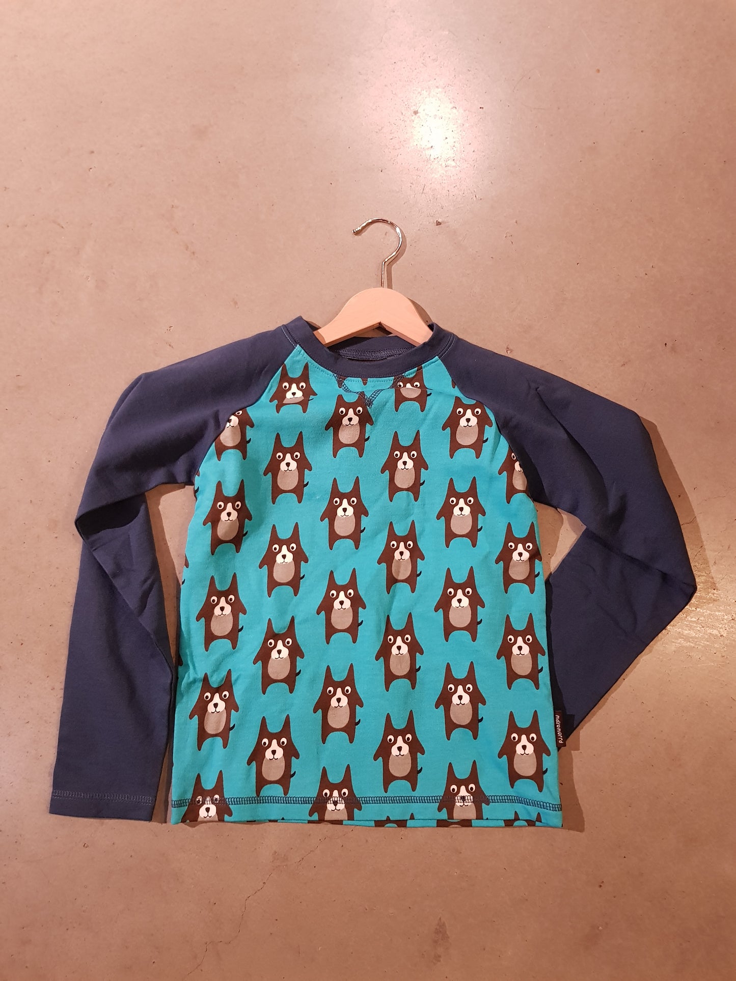 OUTLET - Sweatshirt - Sport Raglan Solid Ls - Browny Dog