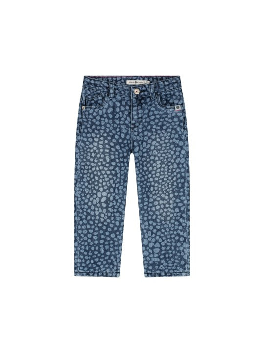 Denim paperback Blue spotted