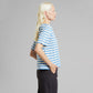T-shirt Vadstena  - Stripes Della blue