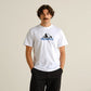 T-shirt Stockholm Monday crash White