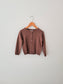 OUTLET - Knit Cardigan Manuela - Powder Plum