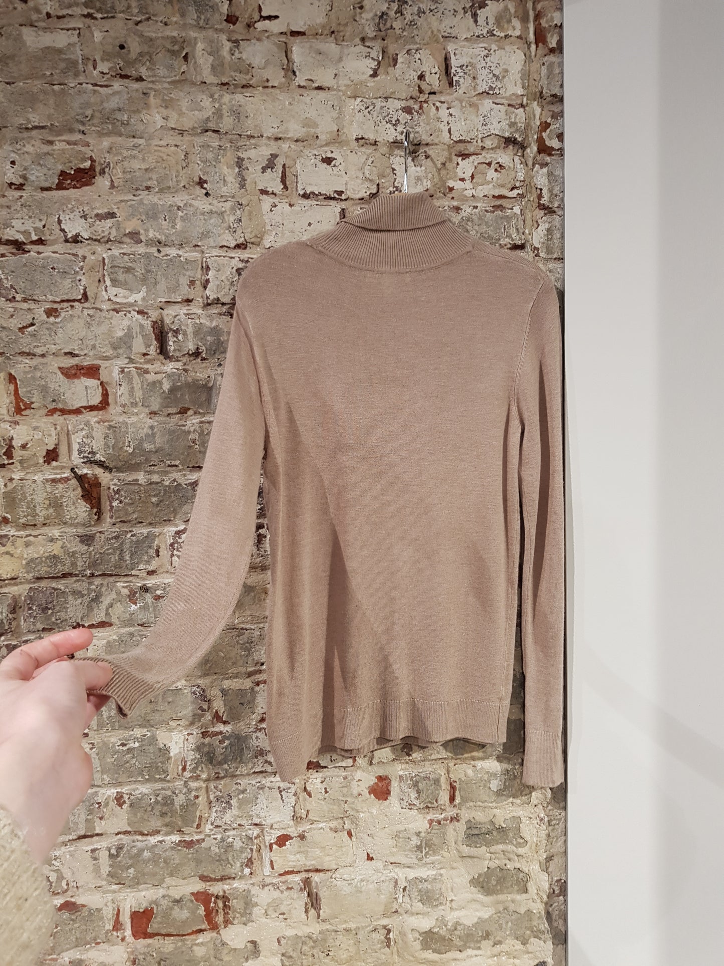 Bymmpimba1 Rollneck Knit - Tannin Melange