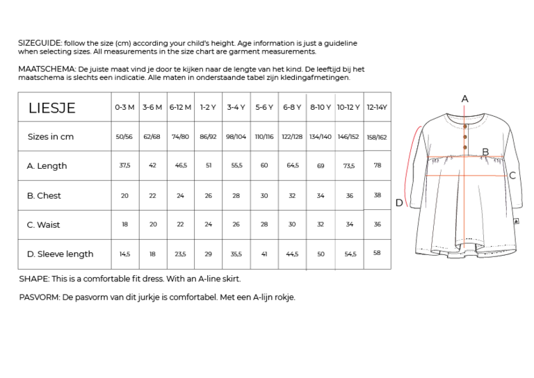 OUTLET - Liesje - Giraffe